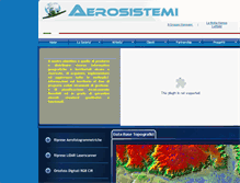 Tablet Screenshot of aerosistemi.com